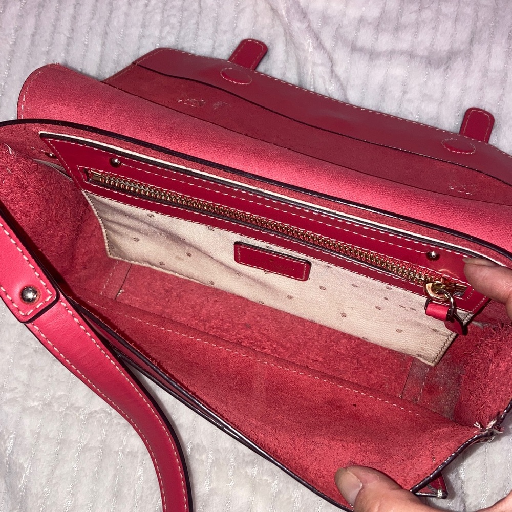 Kate Spade Fuchsia Crossbody Bag - Picture 6 of 9